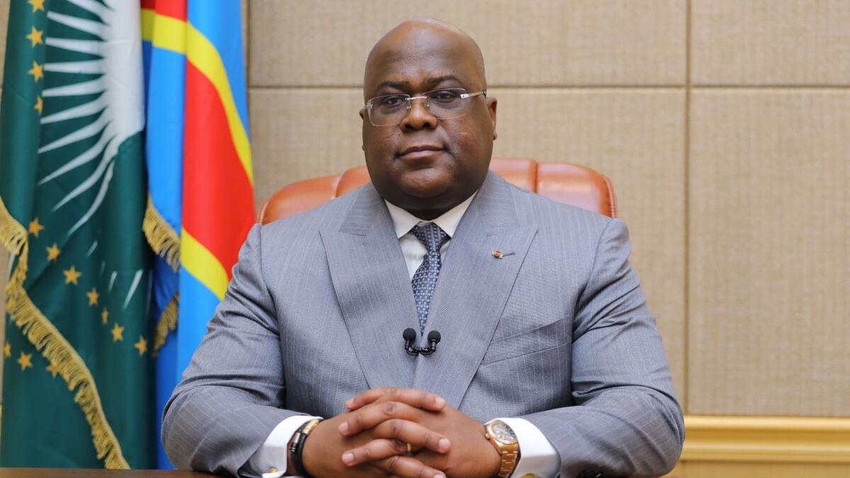 Felix Tshisekedi, President of the Democratic Republic of Congo, said his country is constantly seeking opportunities and investors from across the globe to come in and invest in the country. — Supplied photo