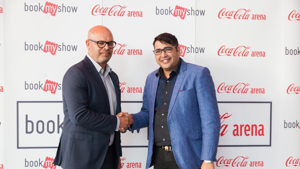 Coca-Cola Arena and BookMyShow sign partnership