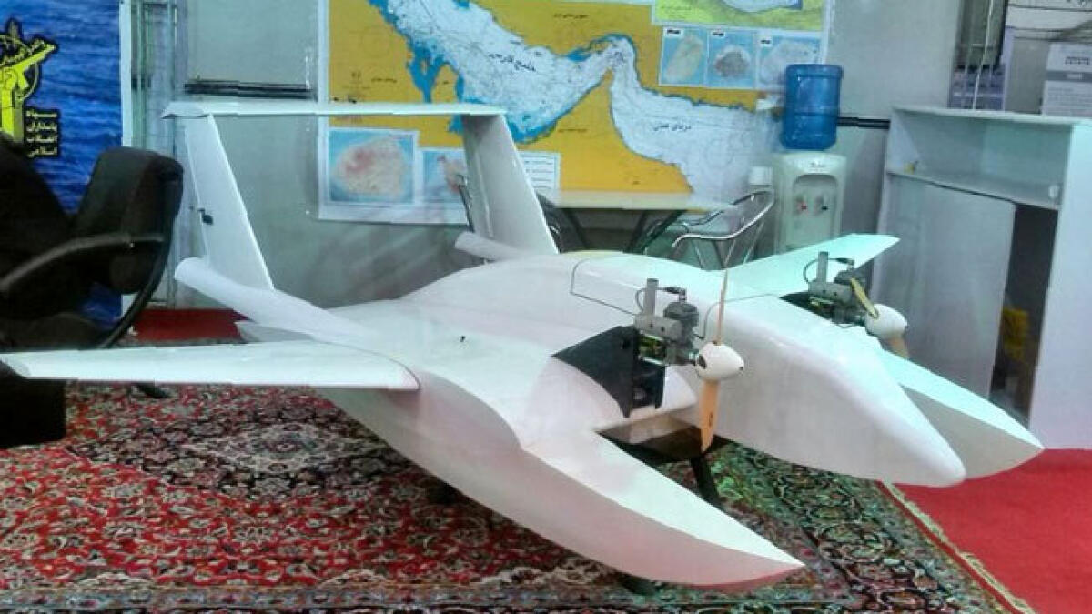 Iran unveils suicide drone