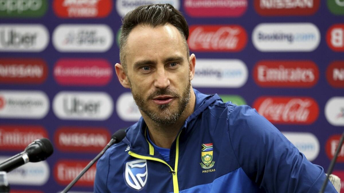 No quick fix for struggling South Africa Test team: Du Plessis