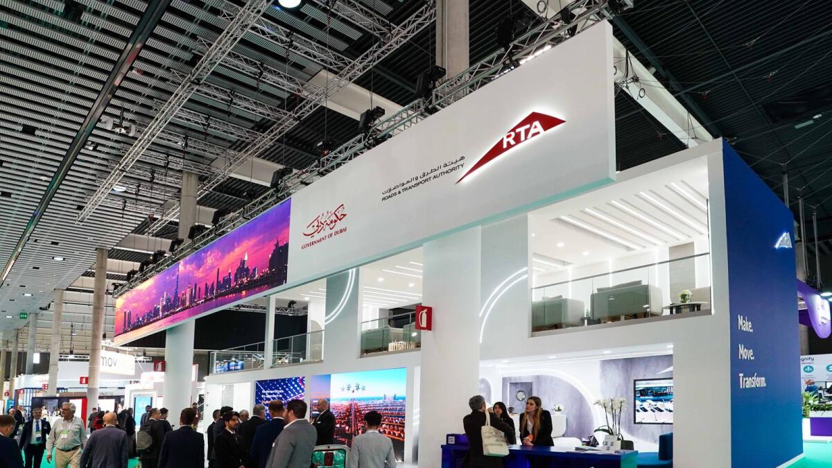 RTA stand at the UITP Global Public Transport Summit.