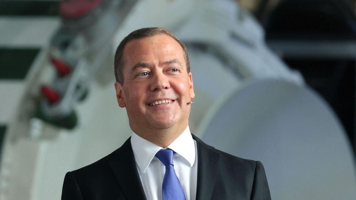 Russia's former leader Dmitry Medvedev — AFP file