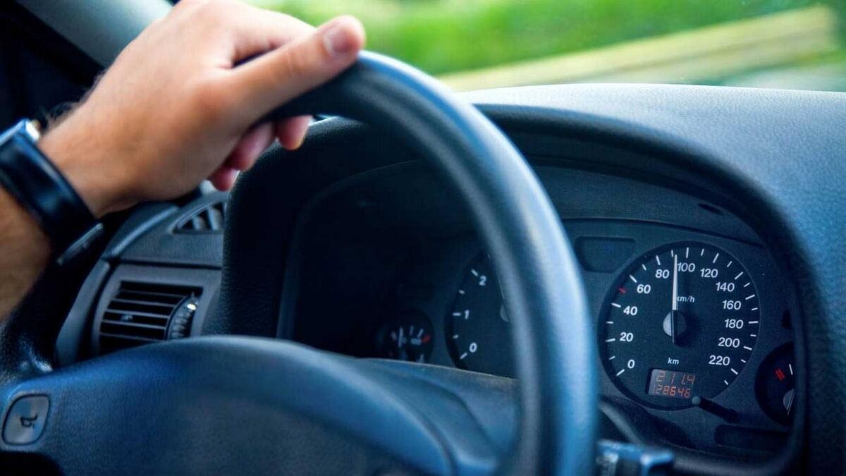 Teen caught speeding at 170kmph to go to bathroom