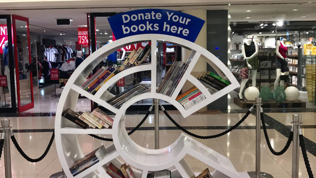 Donate childrens storybooks of all ages at City Centre Sharjah