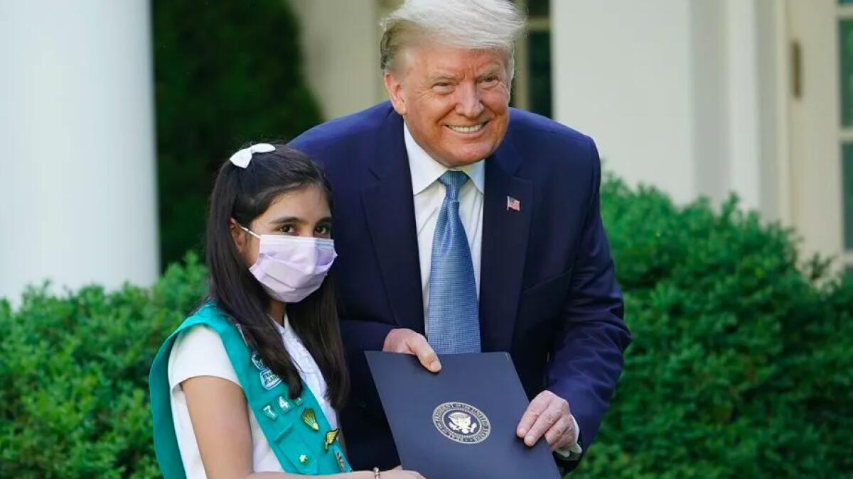 Donald Trump, coronavirus, covid-19, Melania Trump, Laila Khan