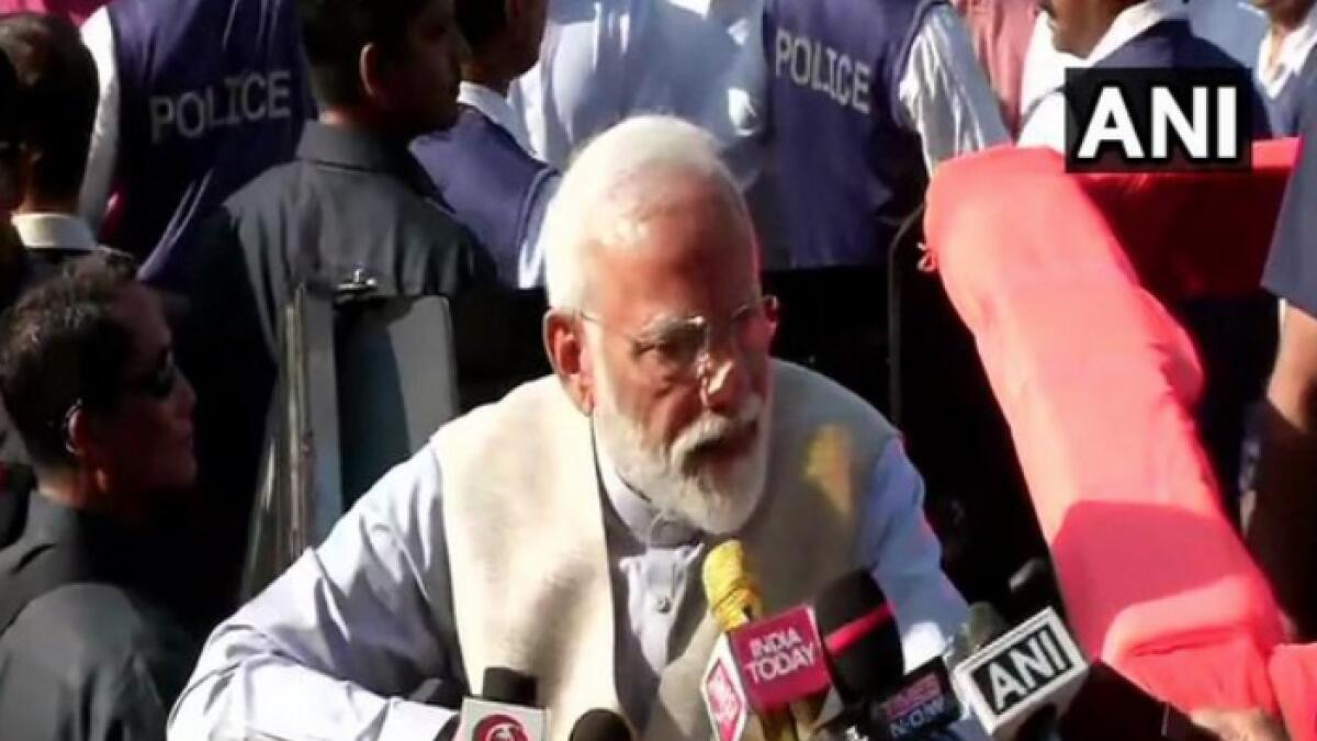 Indian elections: PM Modi casts vote in Ahmedabad