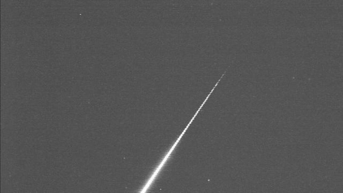 Second huge fireball spotted in UAE skies, debris land in this area