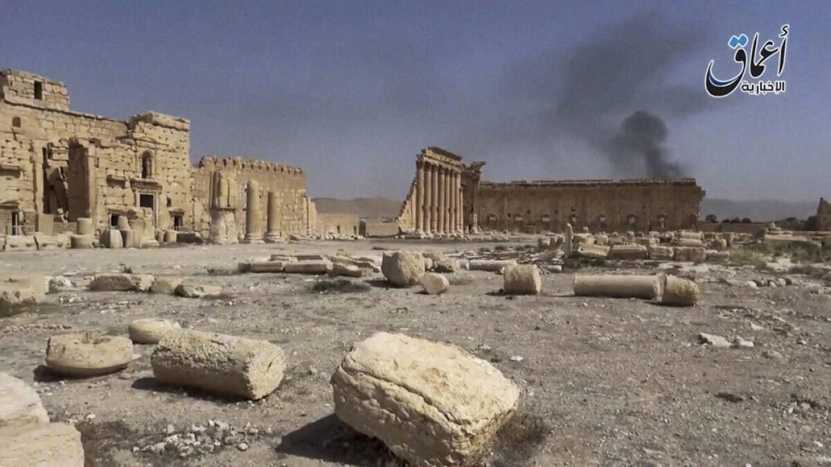 Activists say suspected Russian jets hit Syrias Palmyra