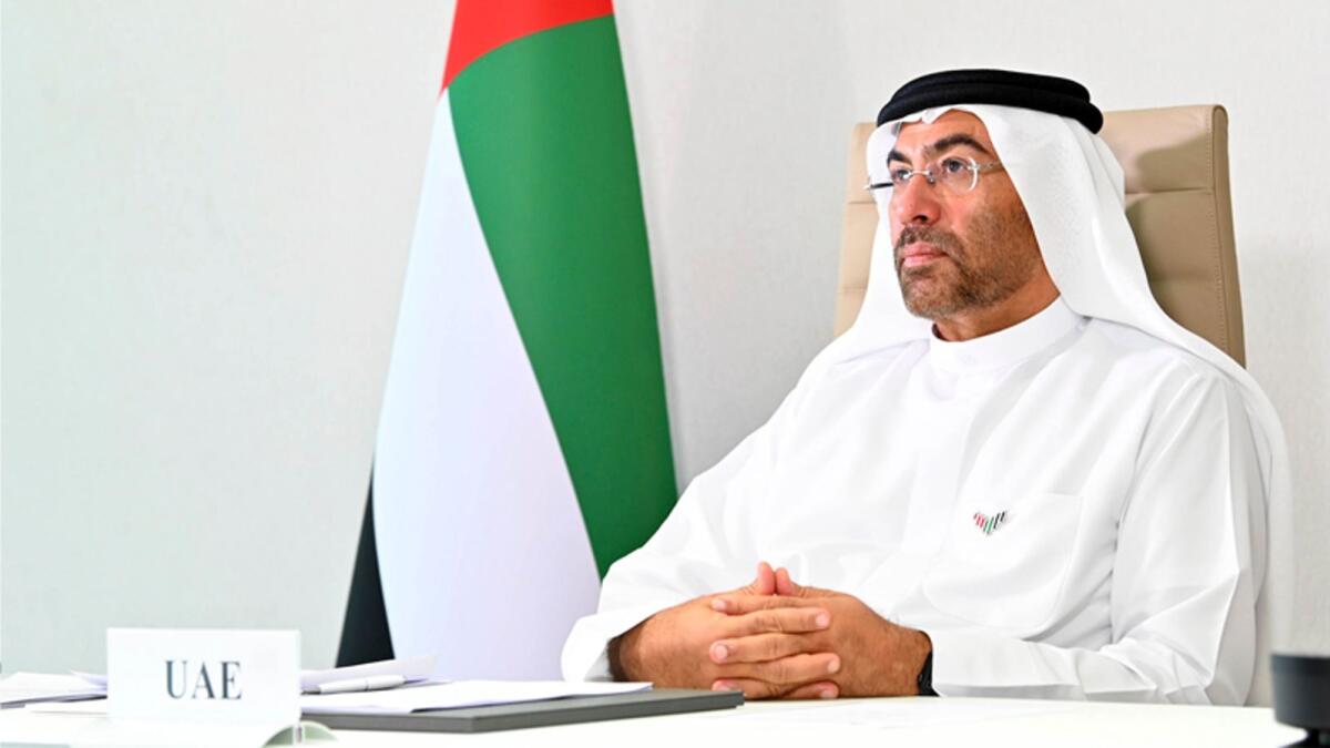 UAE Minister of State Ahmed Ali Al Sayegh.