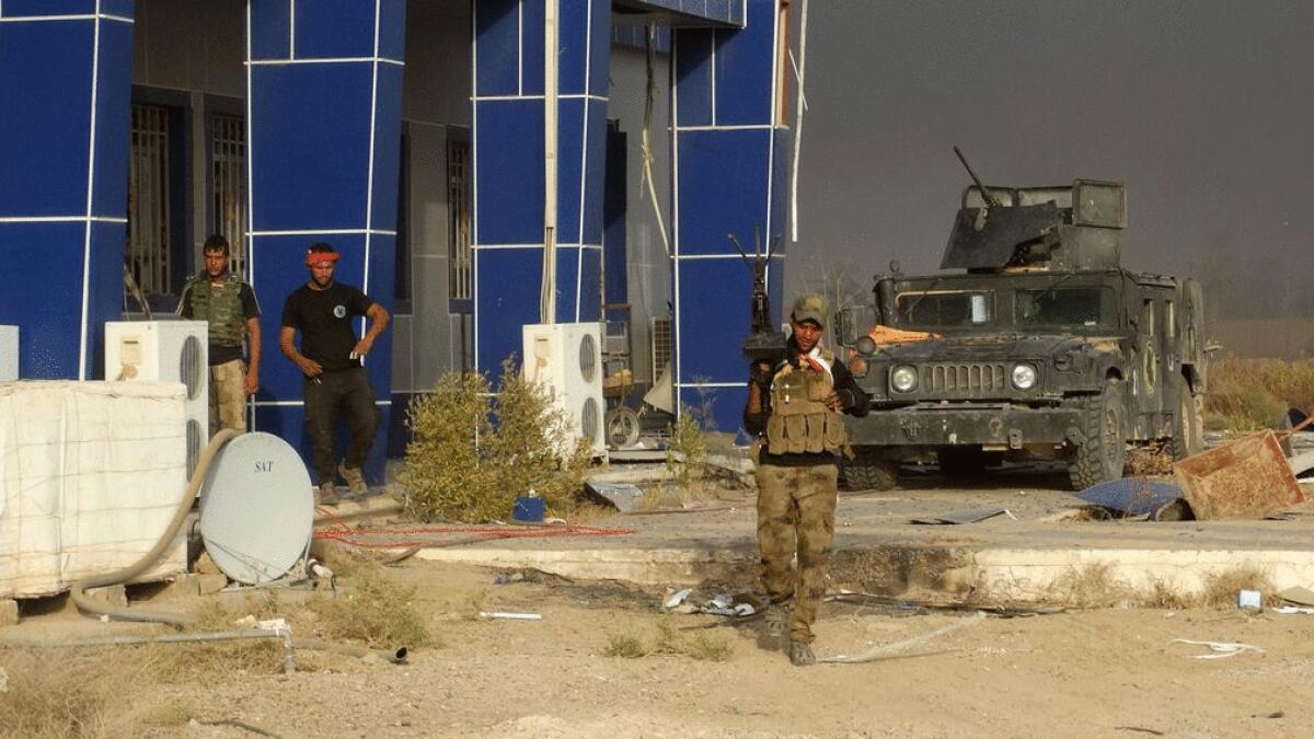 12 Iraqi troops killed in Ramadi suicide attacks