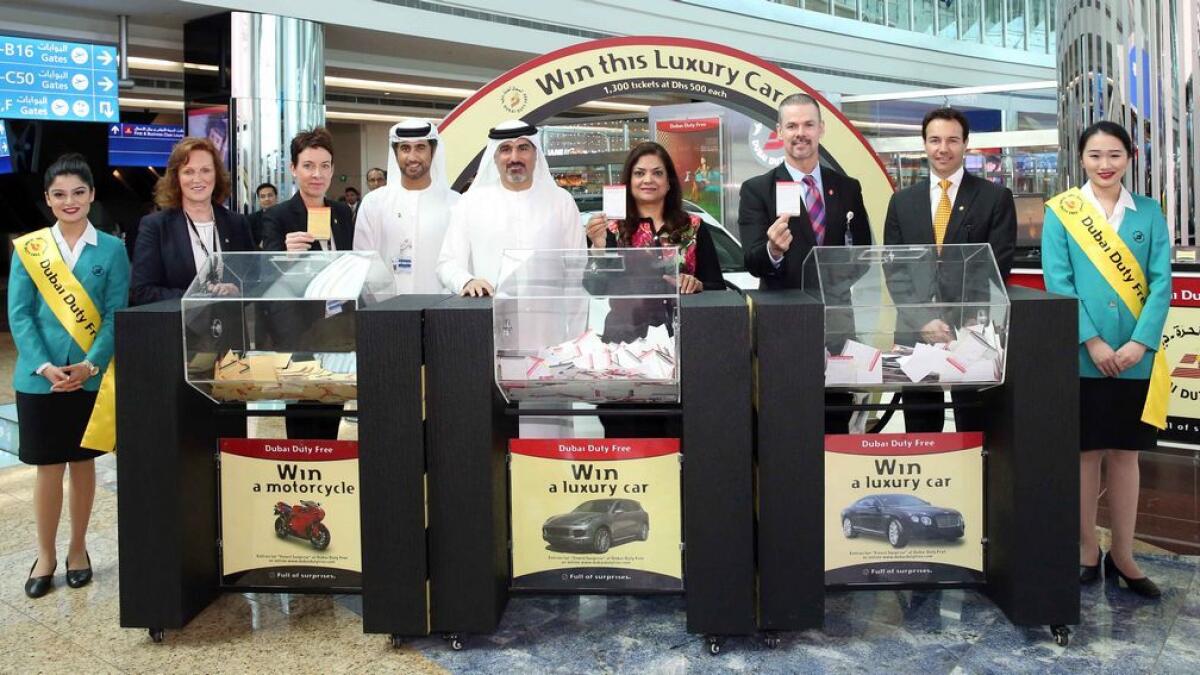 Five travellers win big in Dubai Duty Free