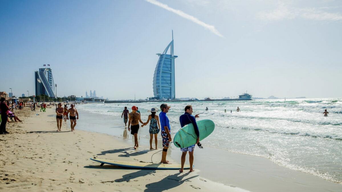 Combating, covid19, coronavirus, Dubai, issues tips, stay safe, hit the beach