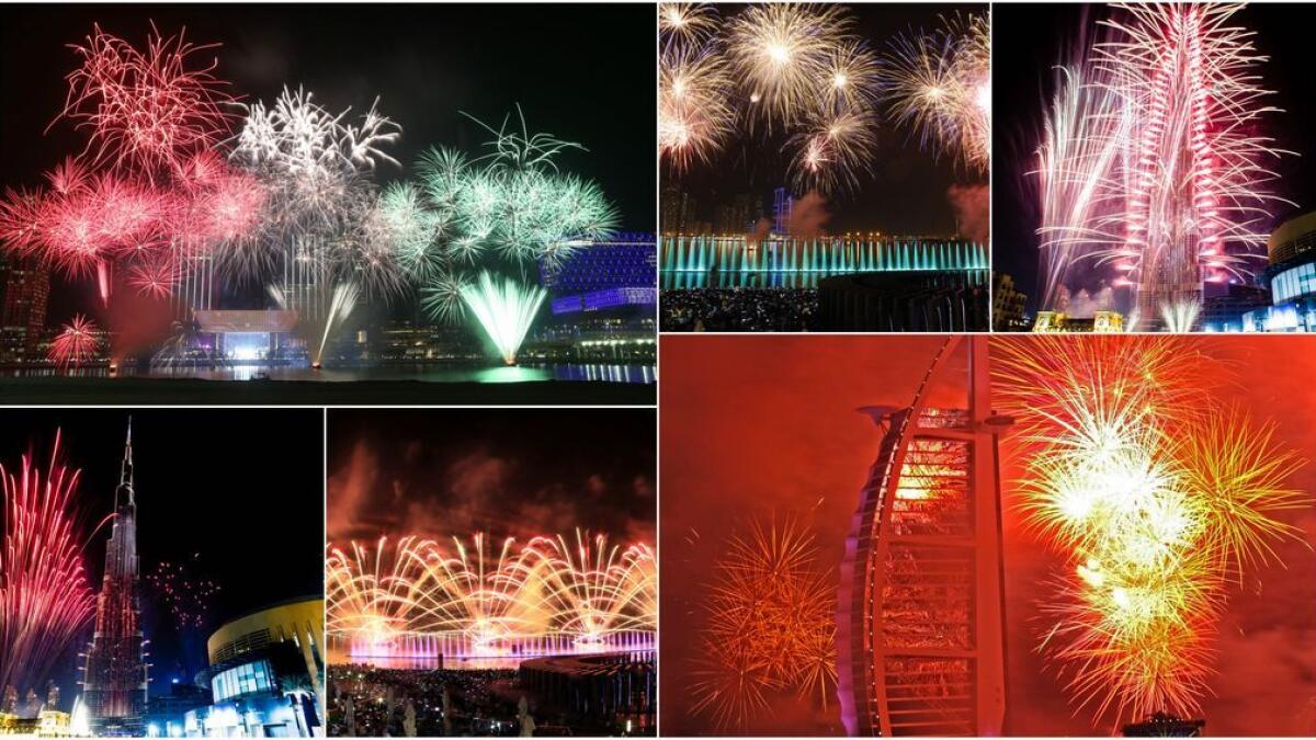 WATCH: UAE rings in 2017 with dazzling fireworks display