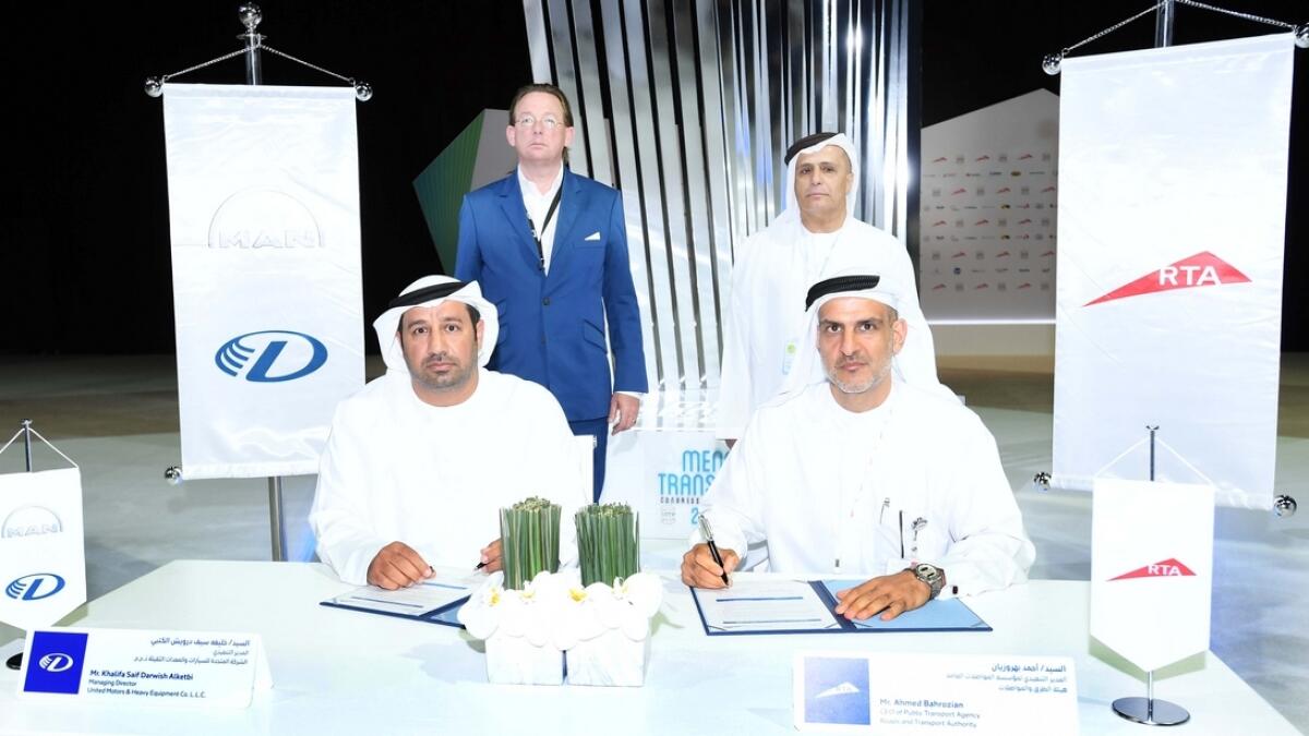 RTA signs contract for 316 new buses