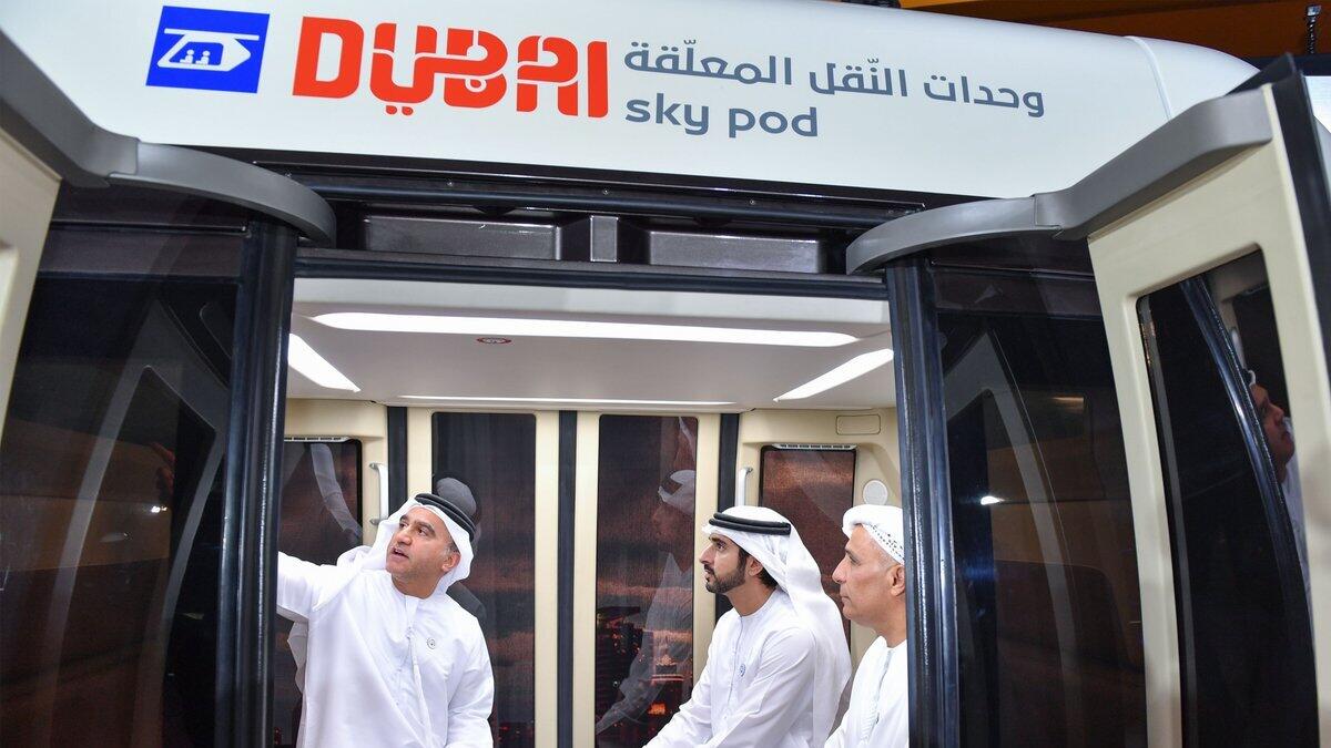 Photos: Travel around Dubai in sky pods at 150 kmph?