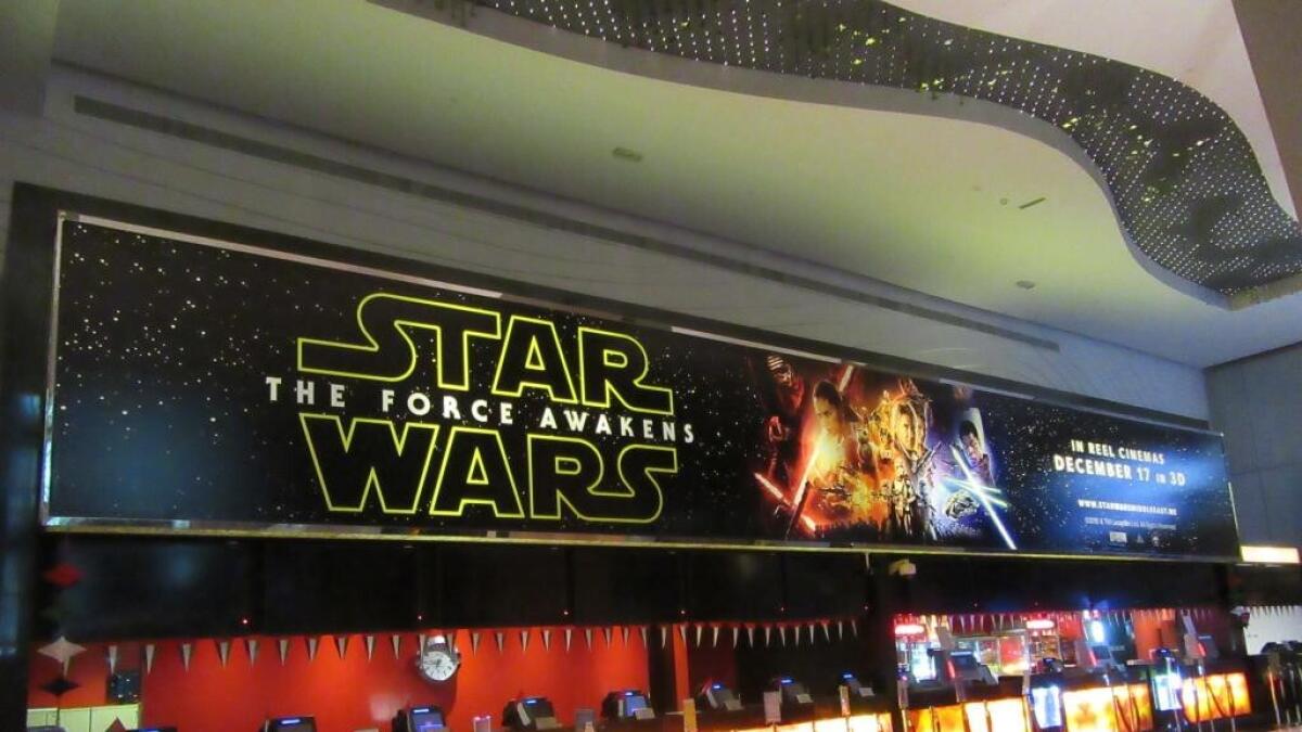 Star Wars: The force has awakened fans in Dubai