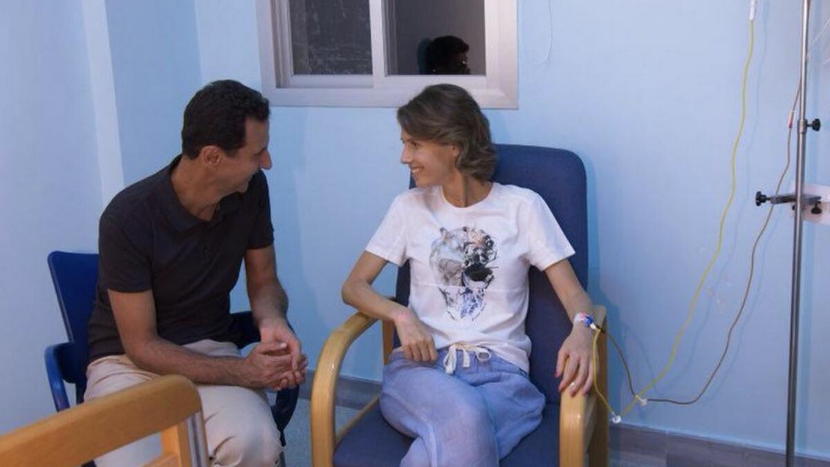 Syrias first lady starts breast cancer treatment 