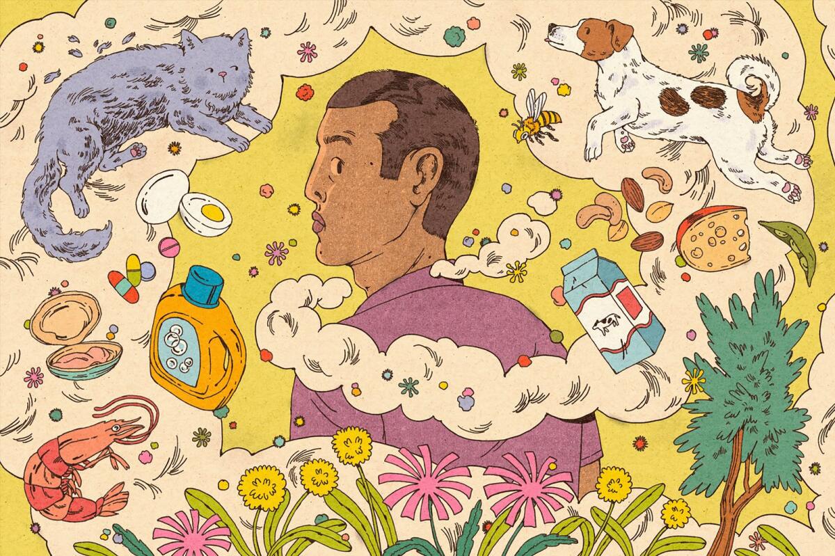 Why allergies wax or wane, especially in adulthood, is largely not understood by scientists. (Kaitlin Brito/The New York Times)