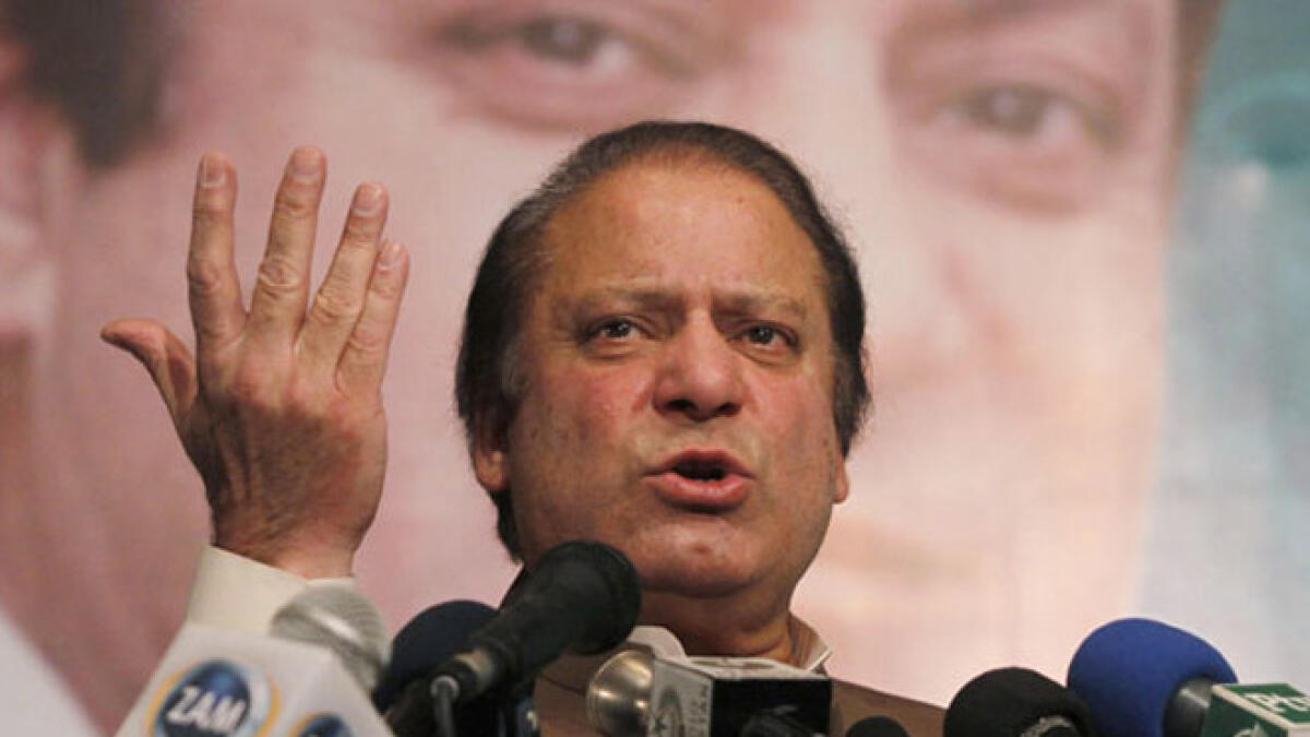 Pakistan PM Sharif reiterates stand on Kashmir