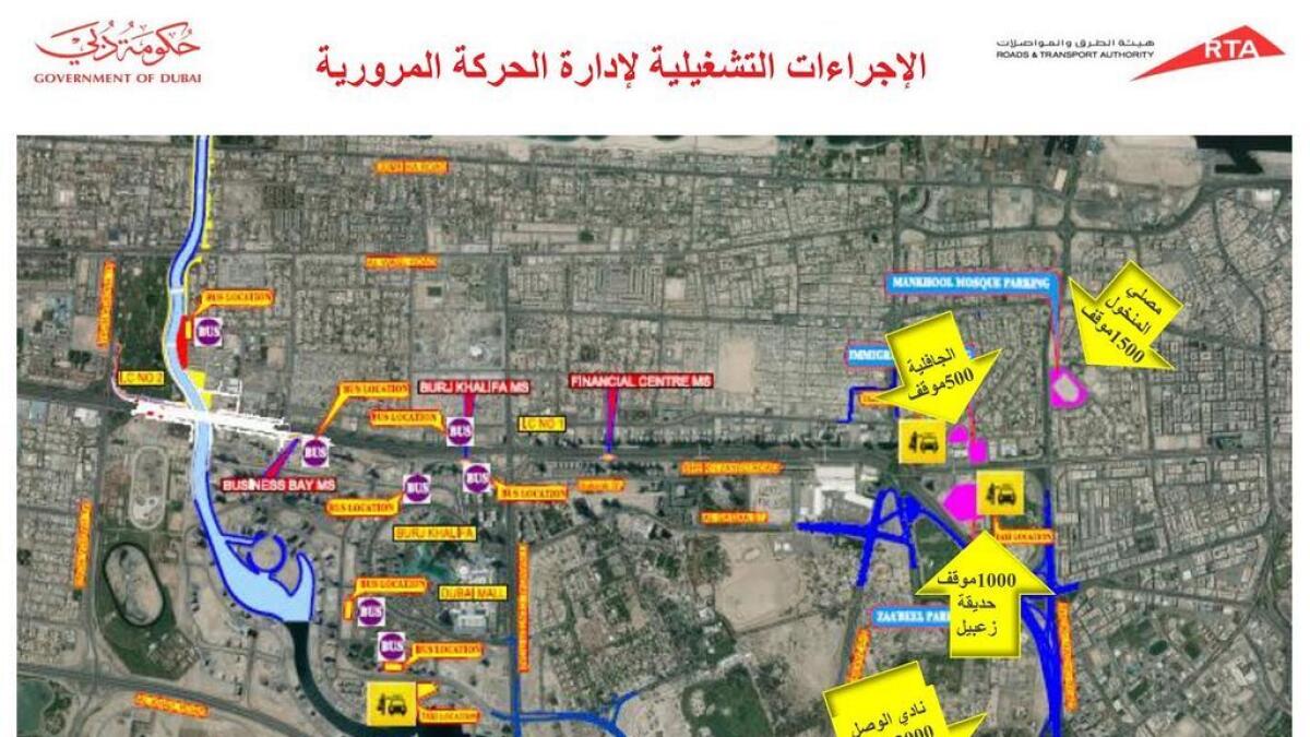 These Dubai roads will be closed for New Year celebrations