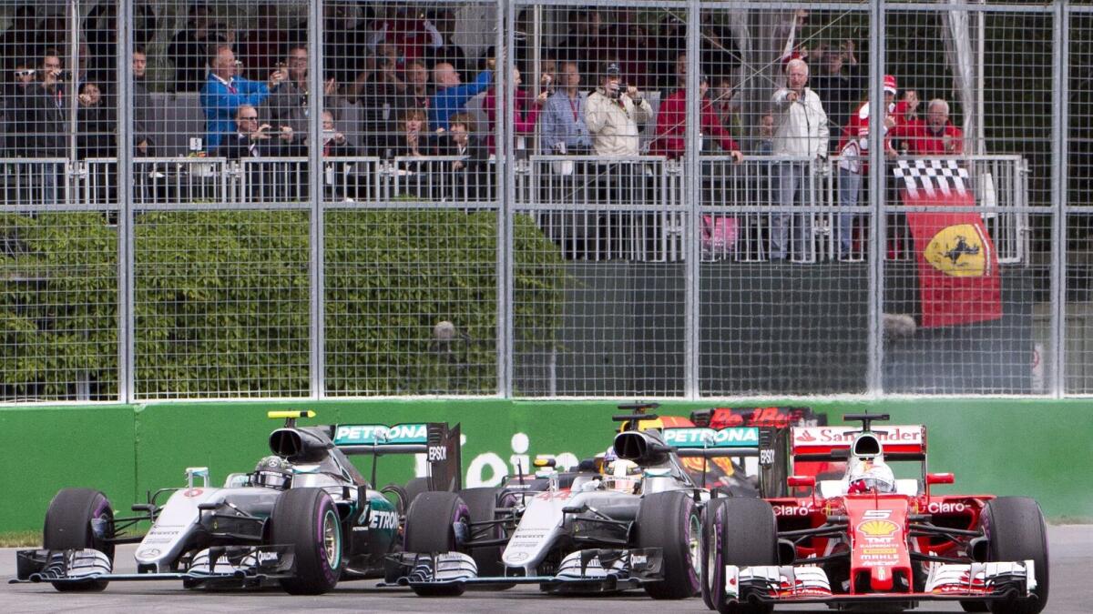 Hamilton, Rosberg look to avoid each other