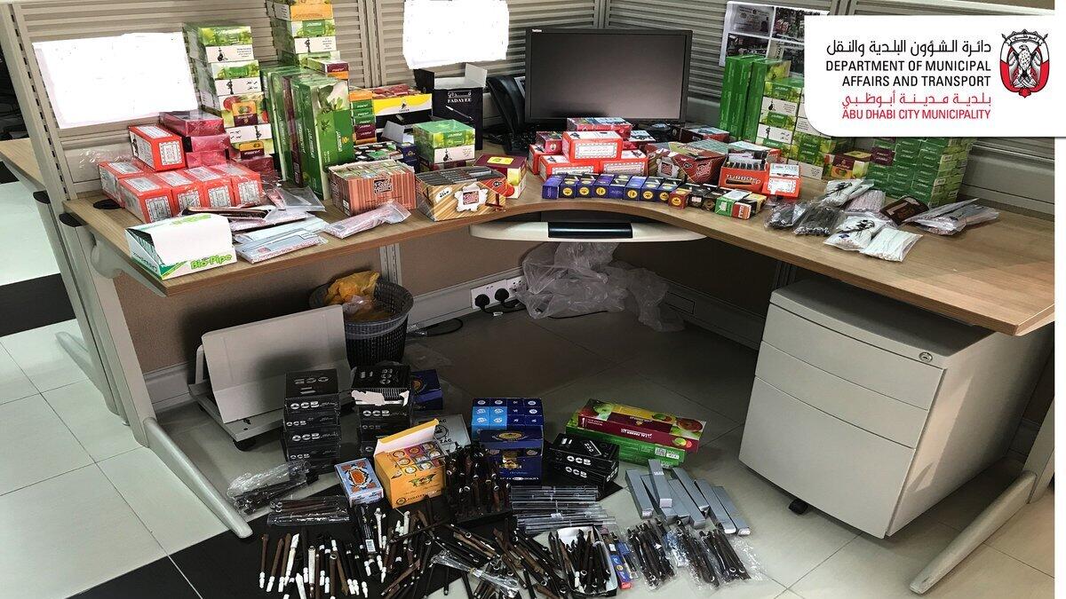 3,500 tobacco products seized from groceries in UAE
