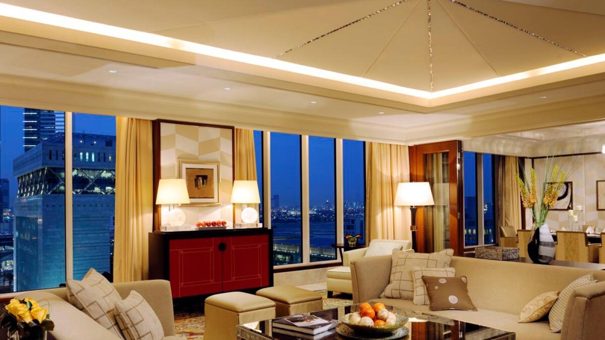 Financial gains.  A close to home yet luxurious getaway, The Ritz-Carlton Dubai International Financial Centre has an exclusive UAE residents offer designed to entice you with exciting experiences. From Dh550, the price includes breakfast and lunch or dinner for a family of four.