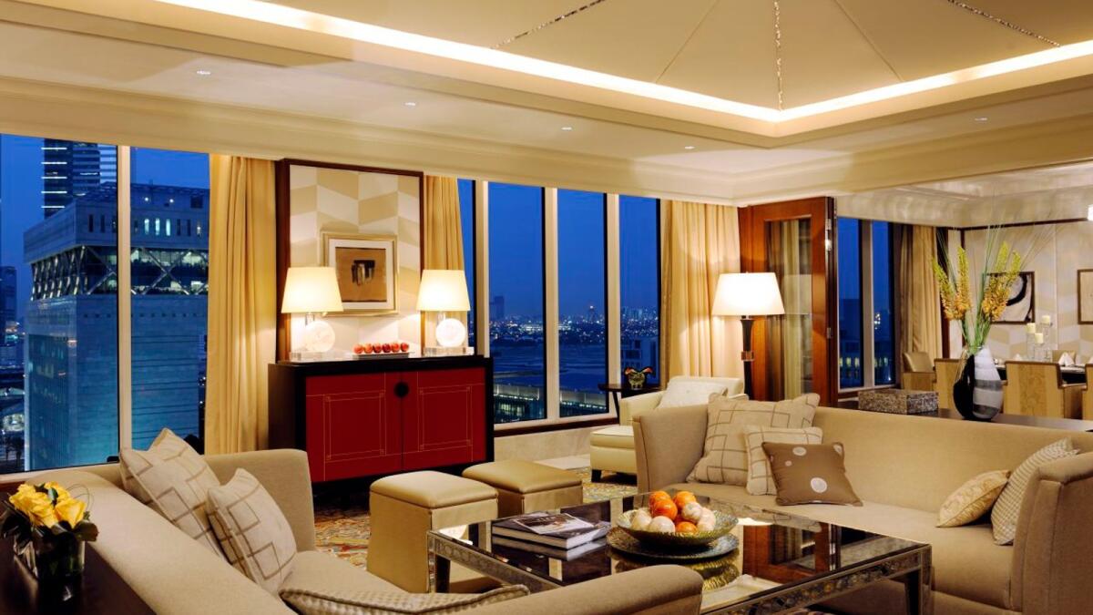 Financial gains.  A close to home yet luxurious getaway, The Ritz-Carlton Dubai International Financial Centre has an exclusive UAE residents offer designed to entice you with exciting experiences. From Dh550, the price includes breakfast and lunch or dinner for a family of four.