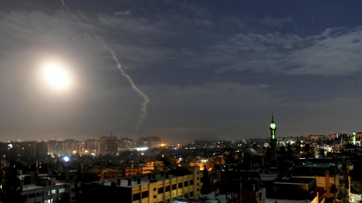 Israeli jets hit Iranian military assets in Damascus strikes