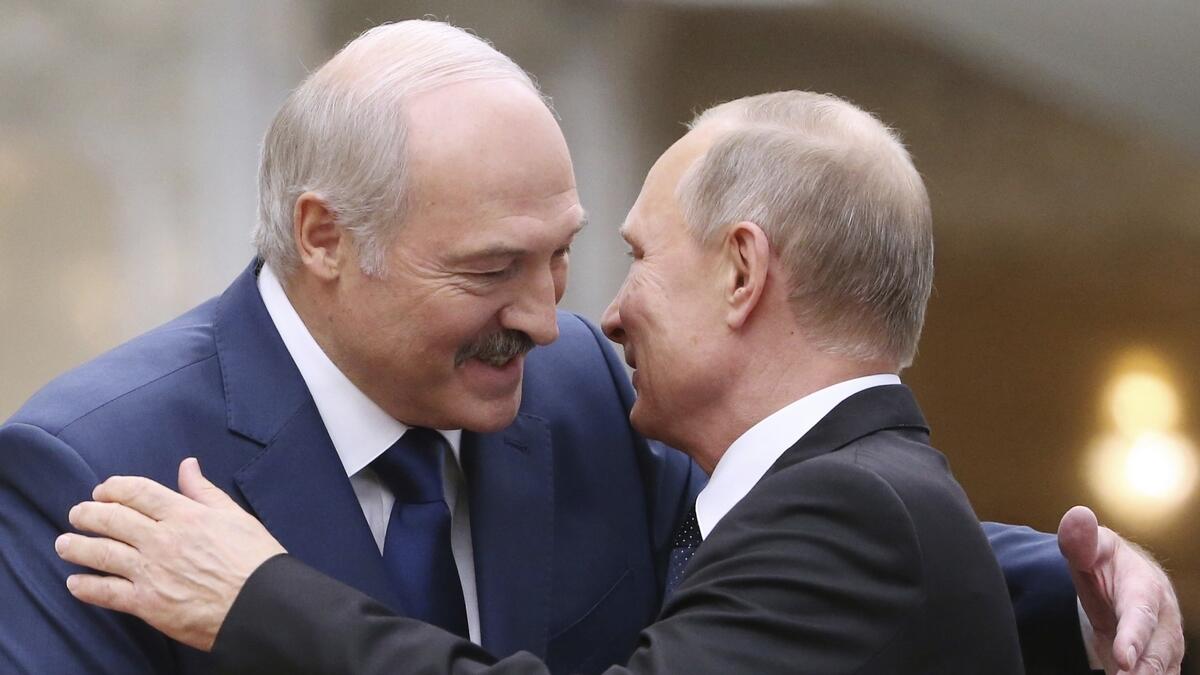 Belarus, Vladimir Putin, reserve police