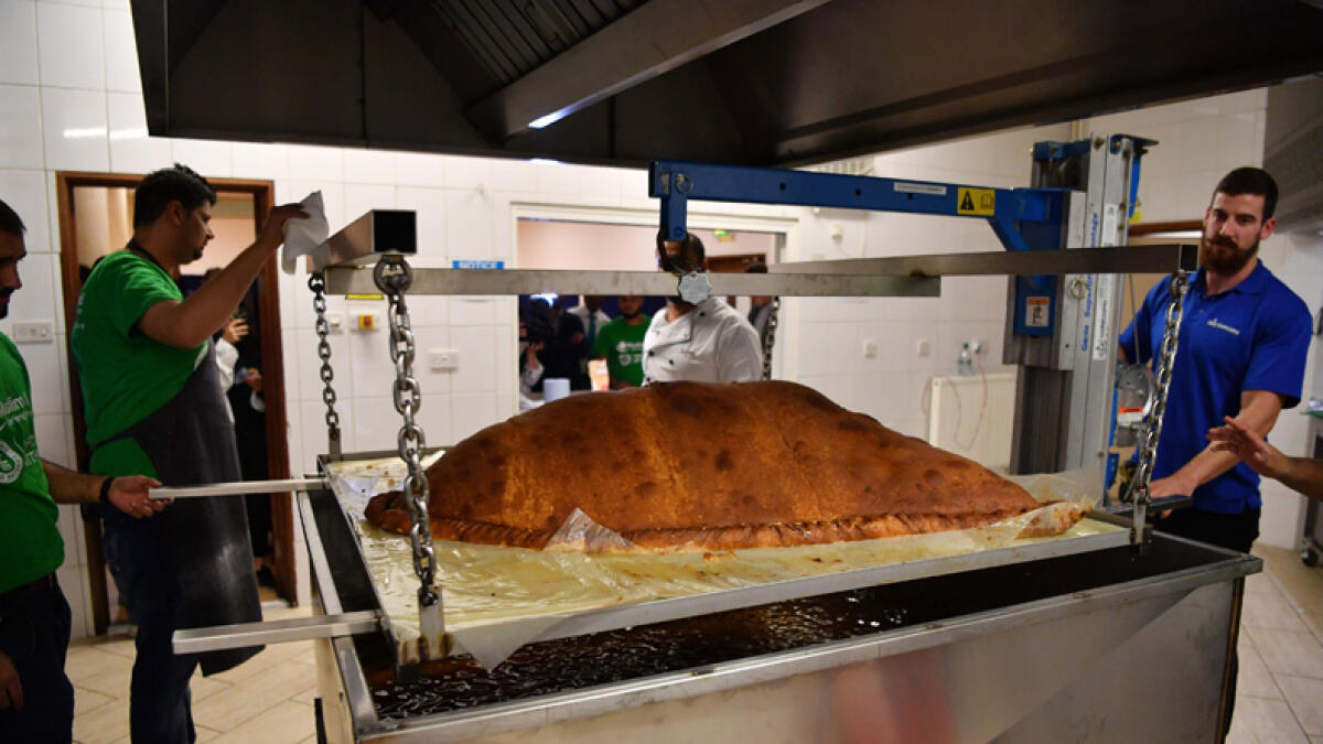 Photos: Worlds largest samosa record smashed in London 