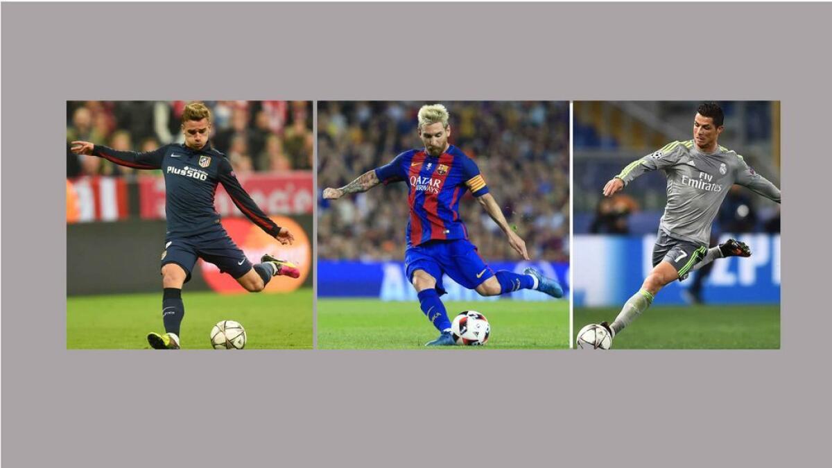 Griezmann takes on Messi and Ronaldo for Fifa player award
