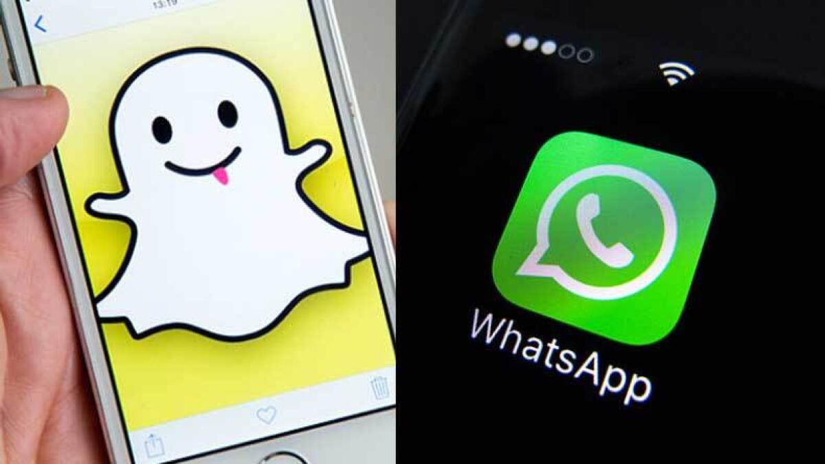 SnapChat, WhatsApp become trendy in Middle East