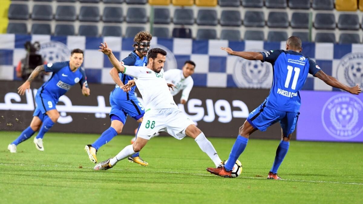 Barrada saves Al Nasr the blushes against Emirates