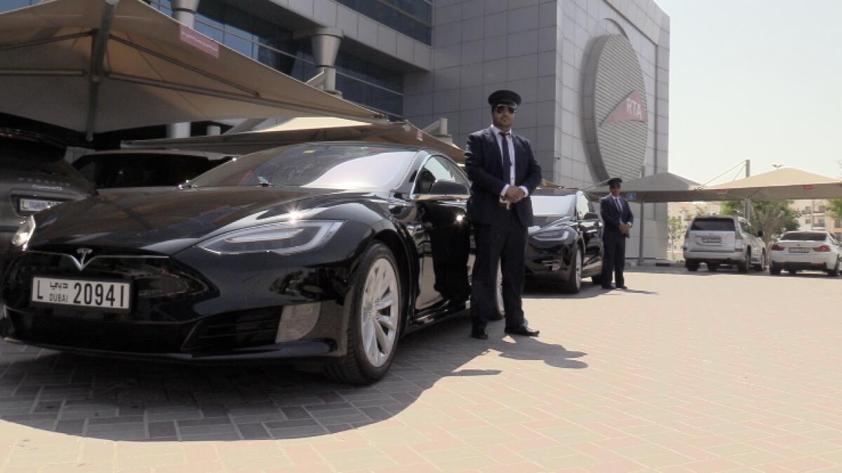 Video: An exclusive look inside Dubais latest Tesla taxis