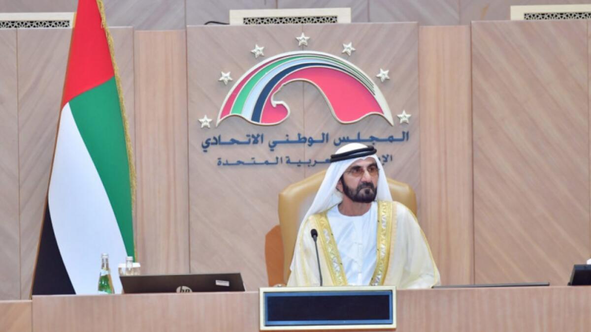 Sheikh Mohammed, FNC, Federal National Council, Sheikh Khalifa