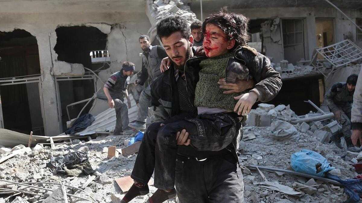 Ghouta is now a hell on earth