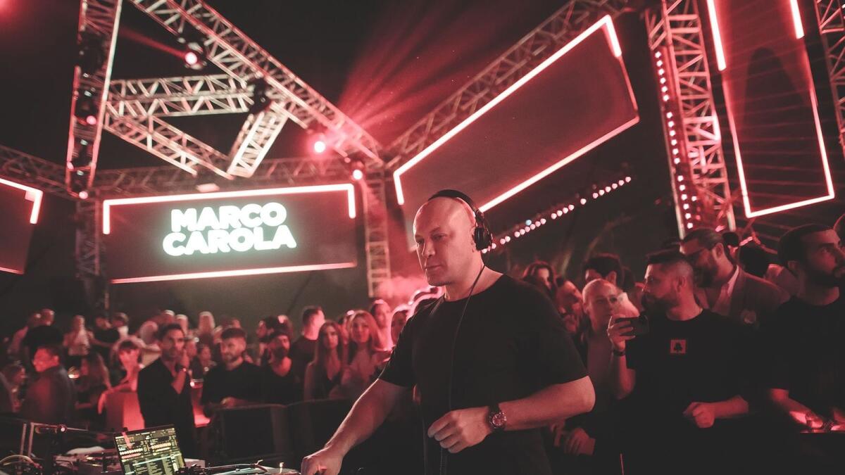 Marco Carola in Dubai.  New Soho Garden is ready to amp up the late-night Ibiza party-lover vibes, as they welcome the global ambassador of techno – Marco Carola this Friday. With over two decades in the industry, Marco is still one of the most respected artists on the techno scene from Ibiza to New York, South America and beyond. Famed for his energetic three-deck style, be blown away with a set including his latest Play It Loud. He’ll be there from10pm to 3am.