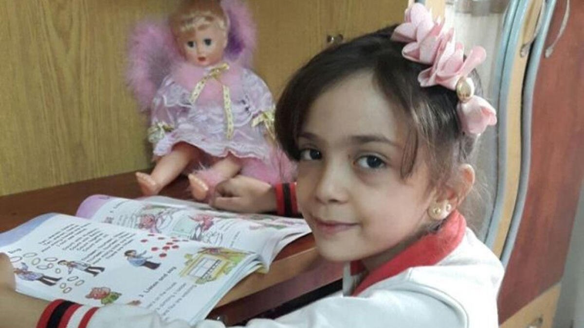Syrian Twitter girl safe amid heavy bombing
