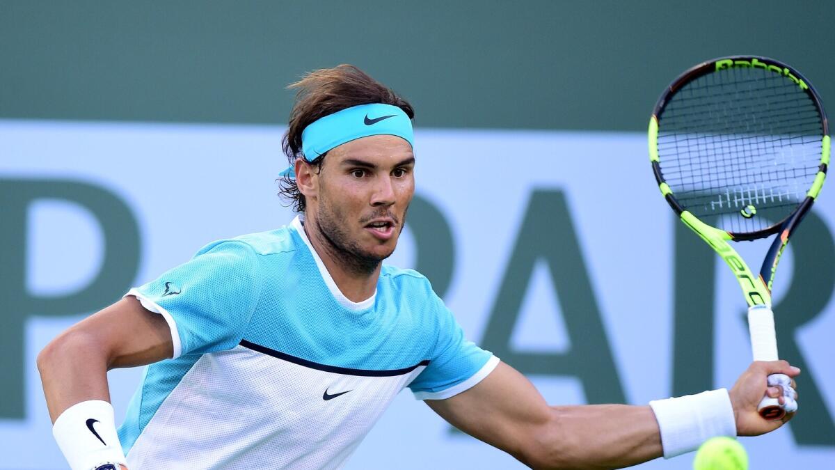 Rafael Nadal saved a match-point en route to defeating Alexander Zverev of Germany in a thrilling prequarters match. 