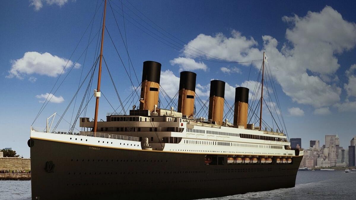 Famous ship Titanic to set sail from Dubai in 2022