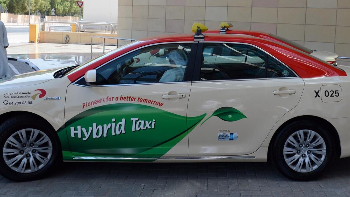 80 hybrid cabs added for a greener Dubai
