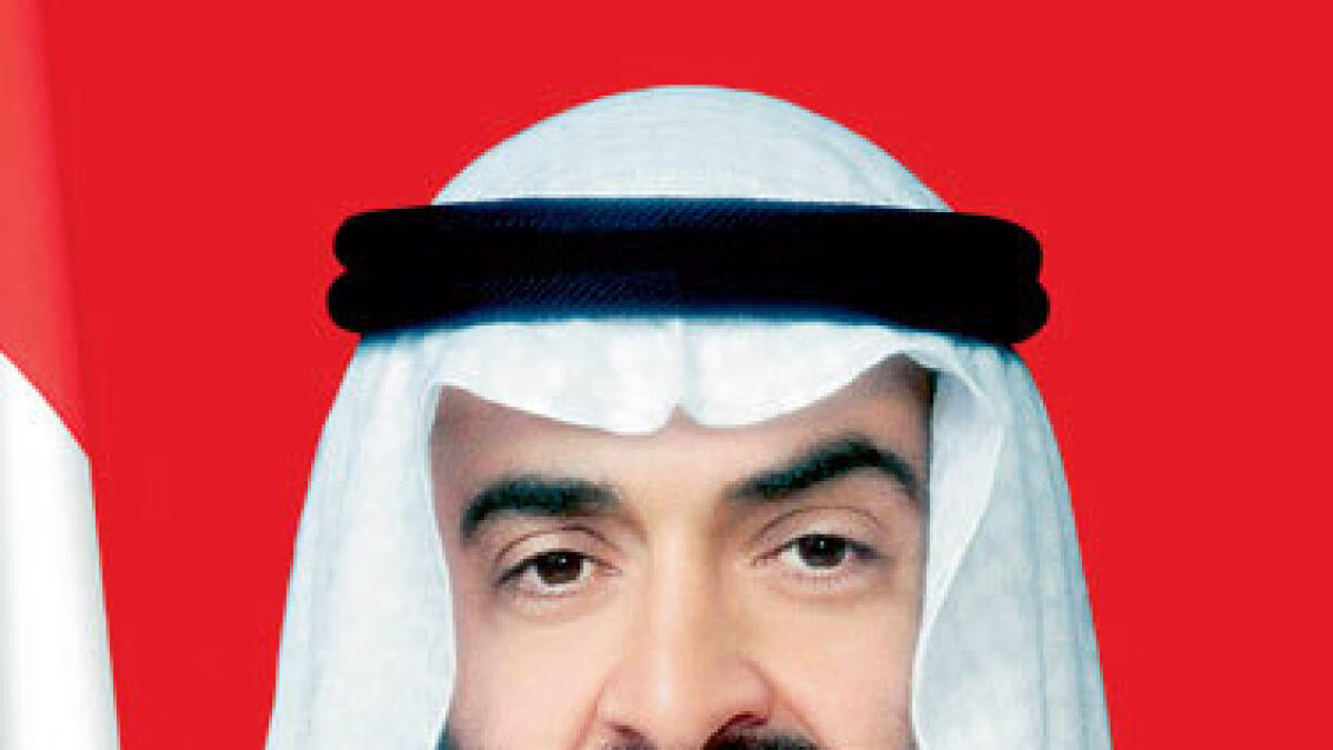 His Highness Sheikh Mohamed bin Zayed Al Nahyan, Crown Prince of Abu Dhabi