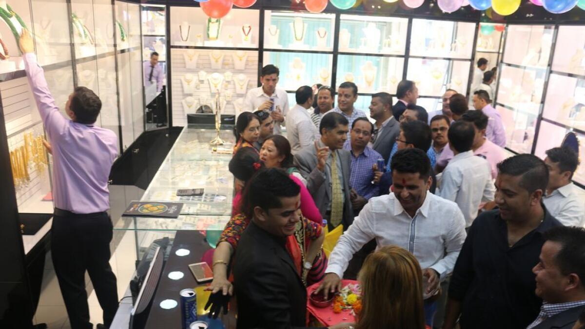 Yak and Yeti jewellery trading had a promising start on Friday in Bur Dubai in the presence of Mr. Netra Bahadur Tandan from the Nepalese Embassy in Abu Dhabi.