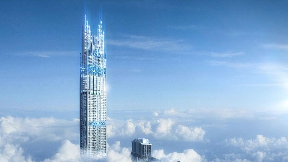 Ultra-luxury skyscraper will stand opulently in the heart of Dubai’s most eminent financial district, Business Bay. — Supplied photo