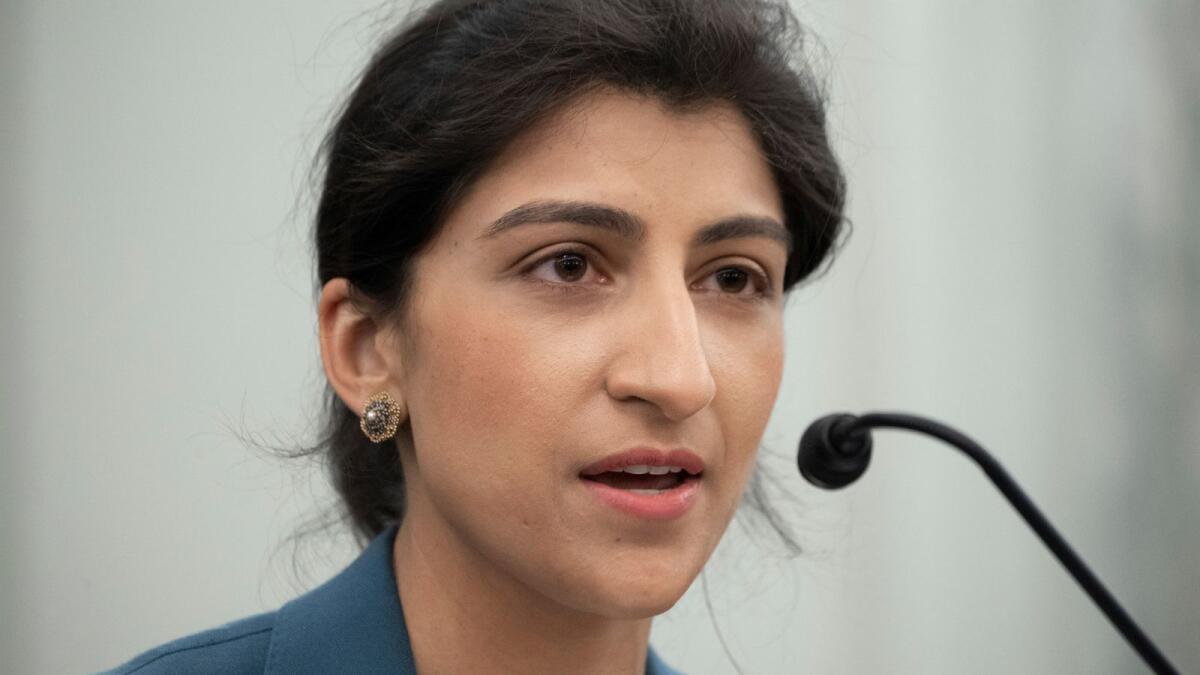 Federal Trade Commission Chair Lina Khan. — AP file
