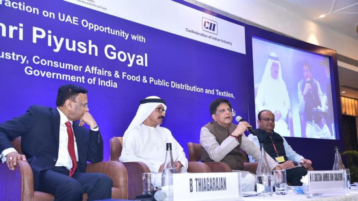 Piyush Goyal, India’s Minister of Commerce and Industry, in Dubai