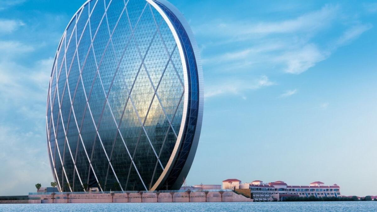 The Aldar headquarters in Abu Dhabi. — KT file