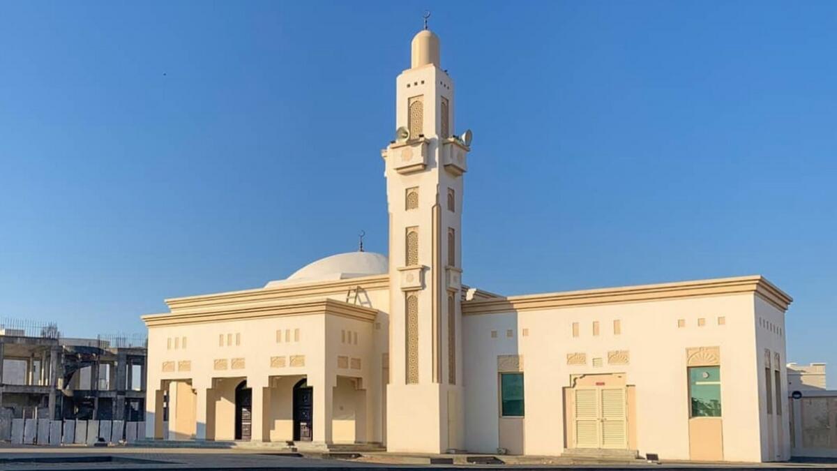 The mosque can accommodate 250 male worshippers, and 50 women worshippers.