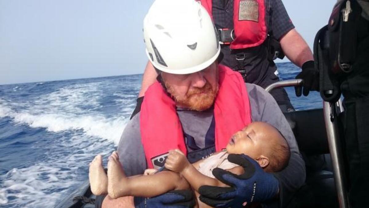 Drowned baby picture captures week of tragedy in Mediterranean